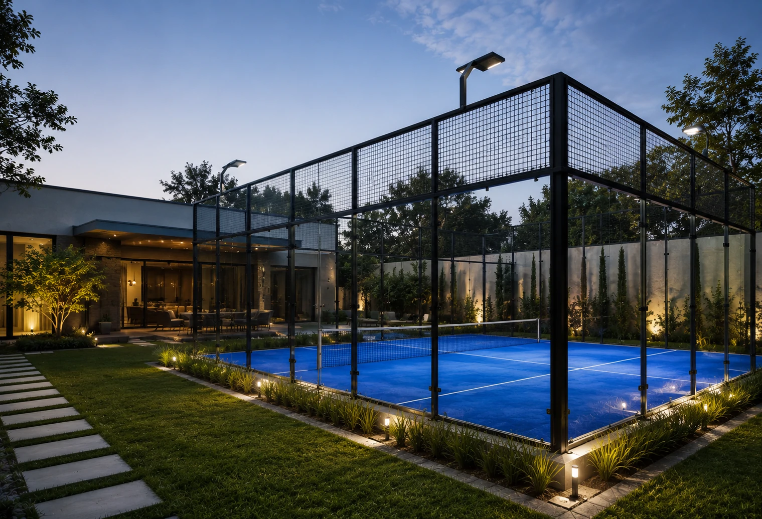 Cancha de pádel para residencias