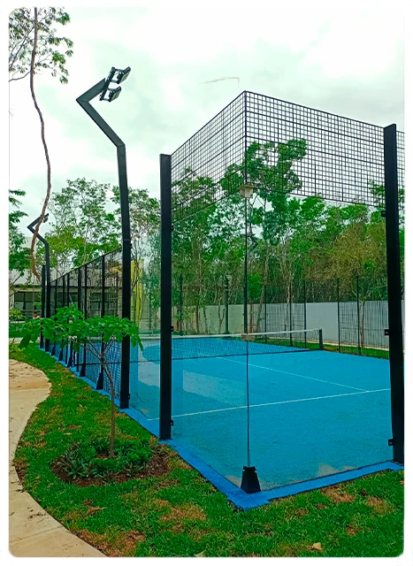 Construcción de canchas de pádel