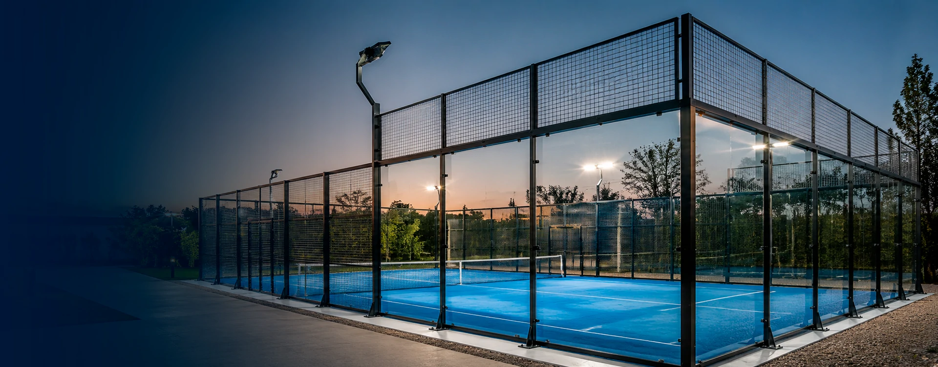 Construcción cancha de pádel