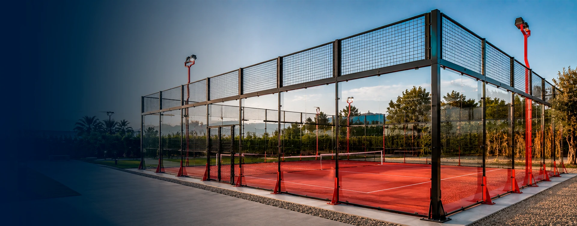Construcción cancha de pádel